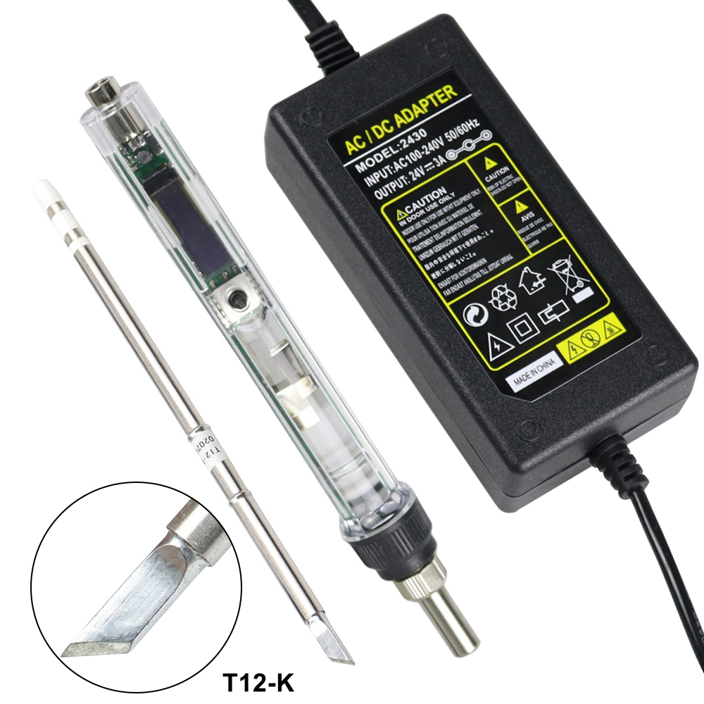 T12 Soldering Station Oled - T12 kit de ferro de solda