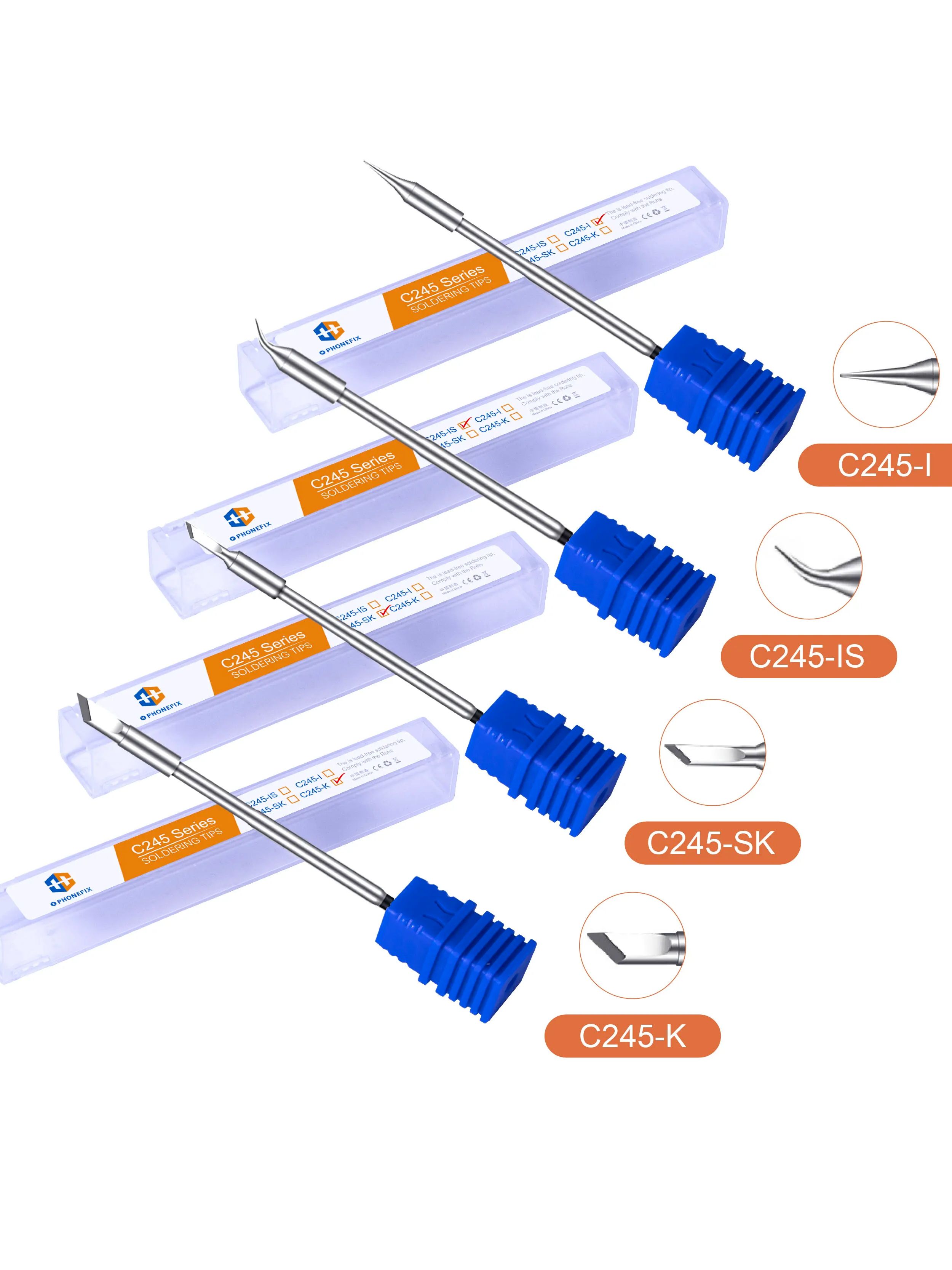 C115 Nano Soldering Iron Station - C210 c245 c115 pontas de ferro