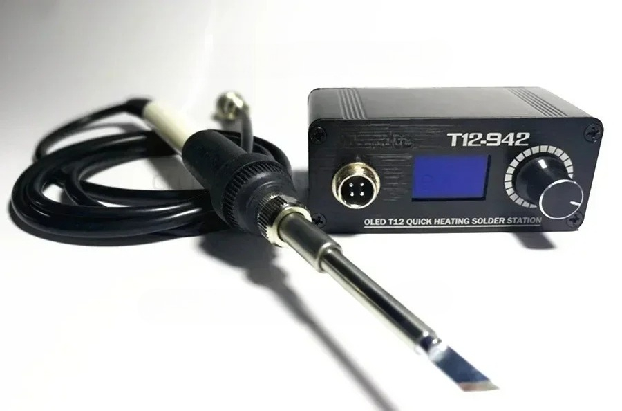 T12 Soldering Station Oled - Estação de Soldagem Digital MINI T12