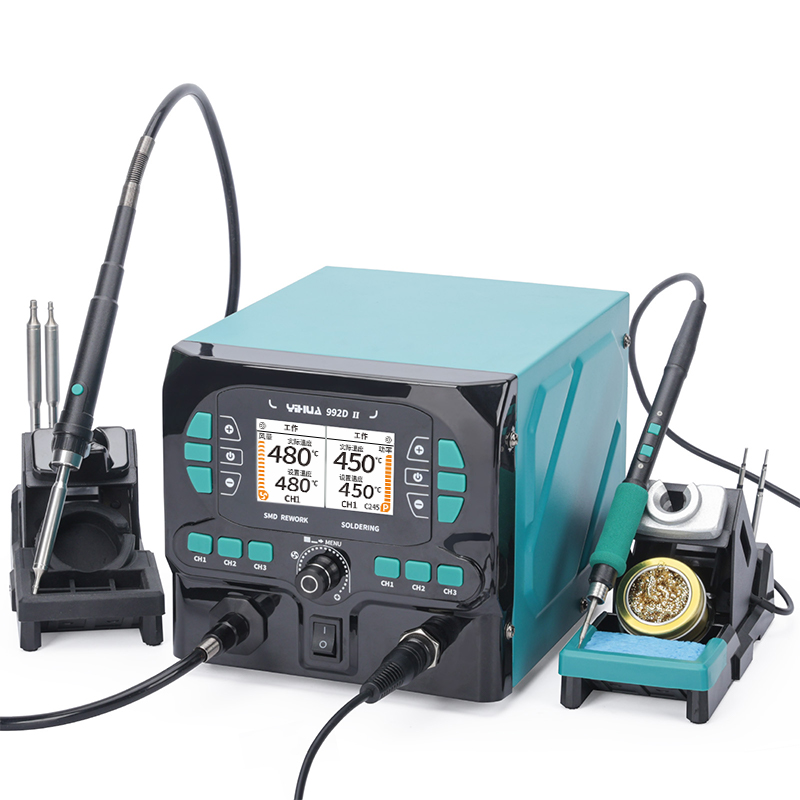 C210 Precision Soldering Station - YIHUA 992D-II Estação de Retrabalho com