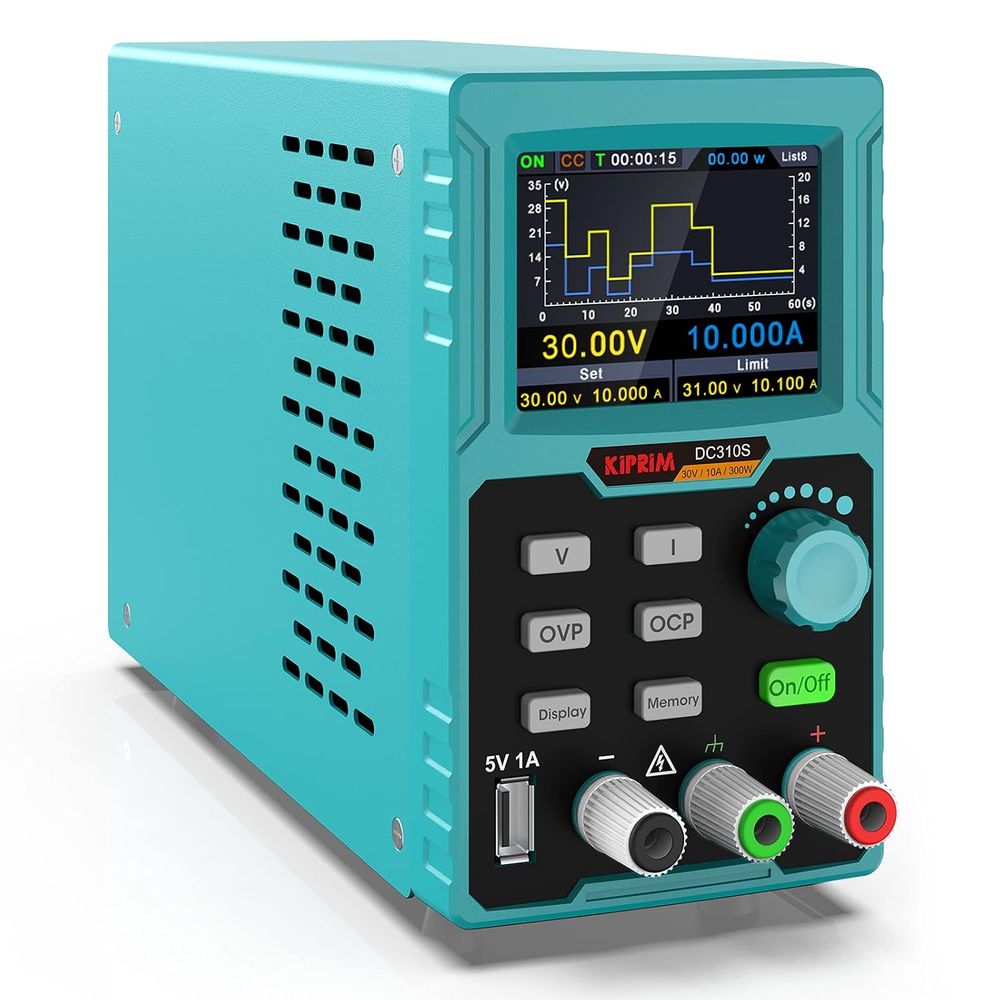 High Precision Dc Power Supply 30V 10A - Fonte de alimentação DC, 0-30V 0-10A,