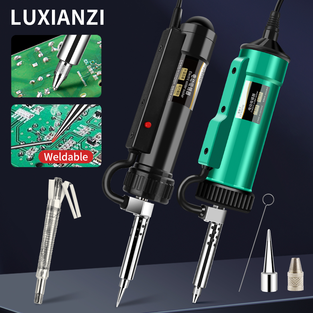 Desoldering Pump Electric Vacuum Station - LUXIANZI Novo Ferro de Solda Elétrico