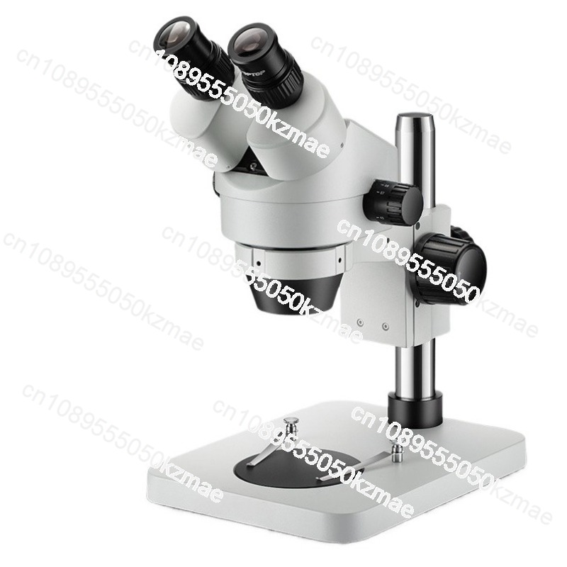 Trinocular Stereo Microscope 7X-45X - Microscópio Estéreo com Zoom Contínuo Série
