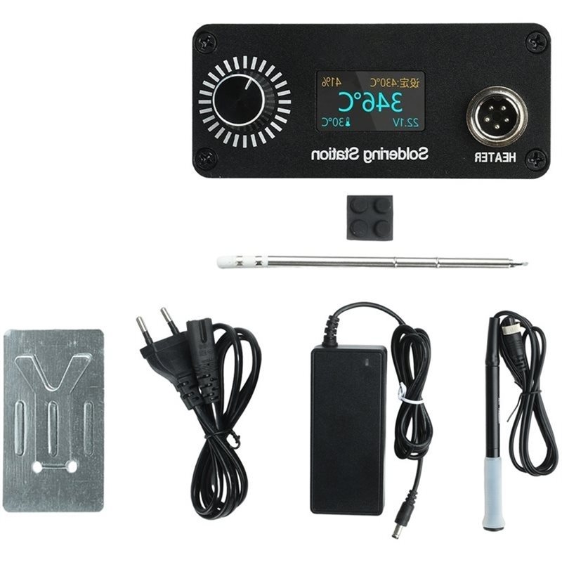 【A56X】Estação de Solda Digital - T12 Soldering Station Oled avaliação e preço