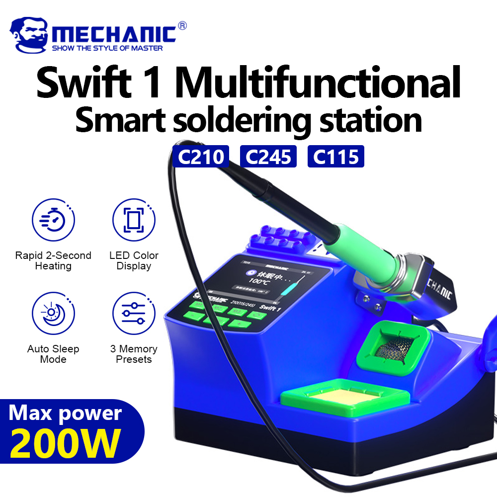 Estação de solda digital MECHA - C210 Precision Soldering Station avaliação e preço