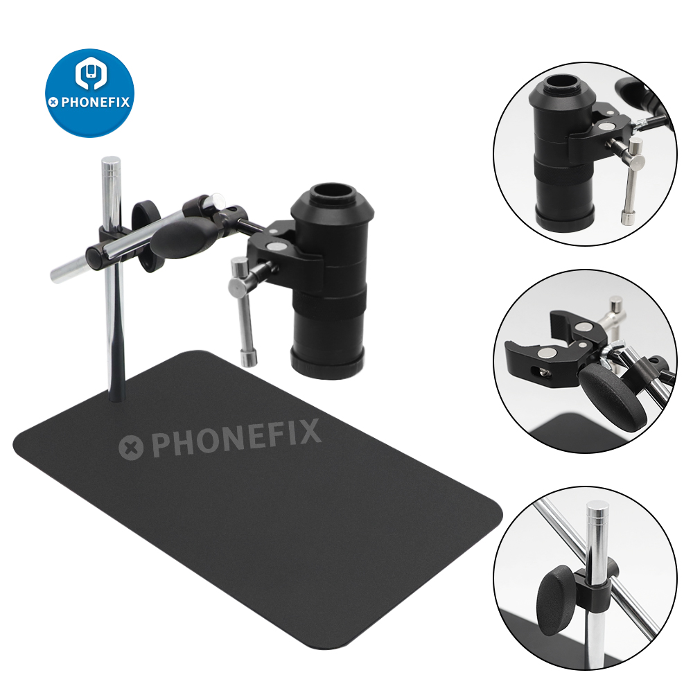 Universal duplo boom estéreo z - Articulating Arm Boom Stand Microscope avaliação e preço