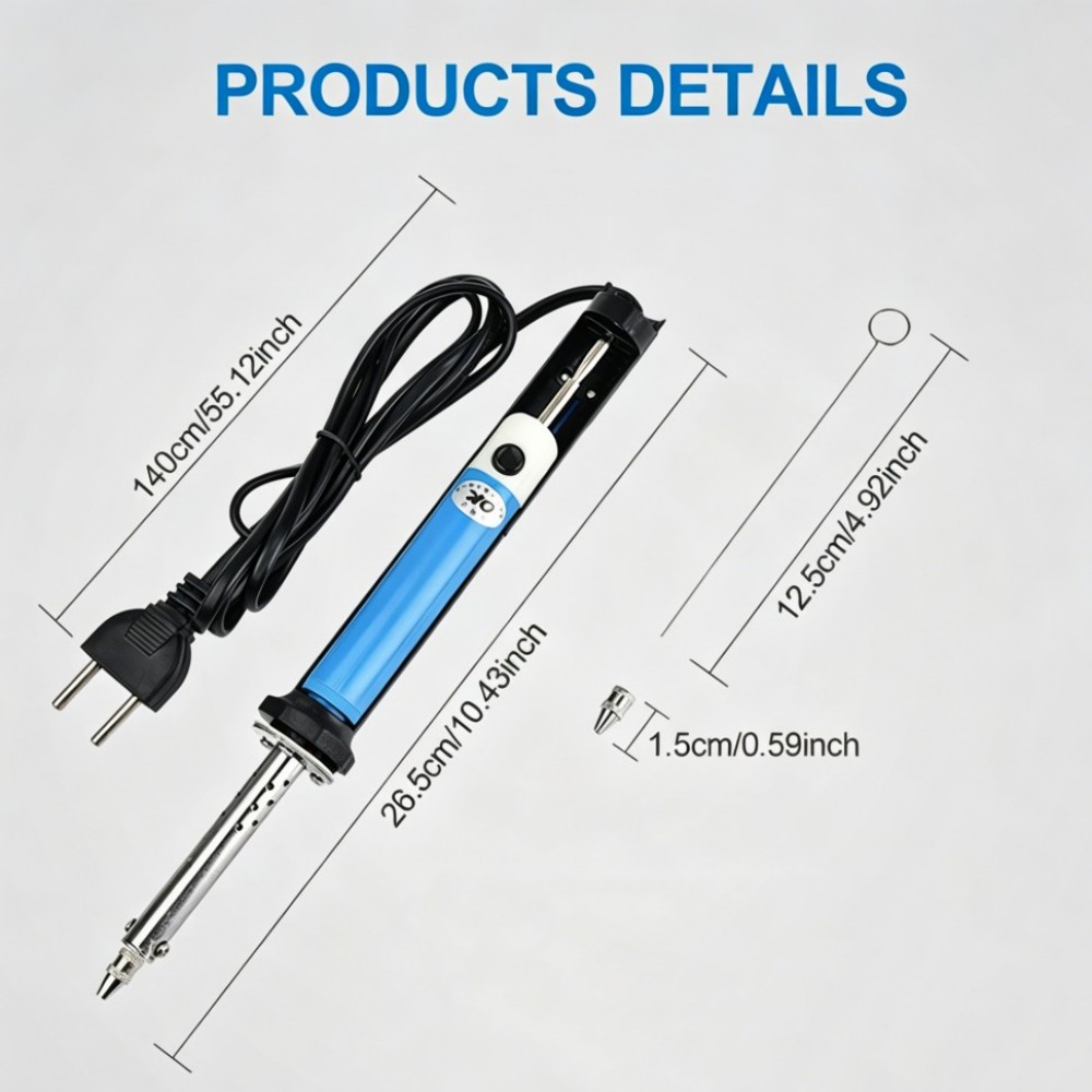 Ferro de Solda Elétrico AC 220 - Desoldering Pump Electric Vacuum Station avaliação e preço