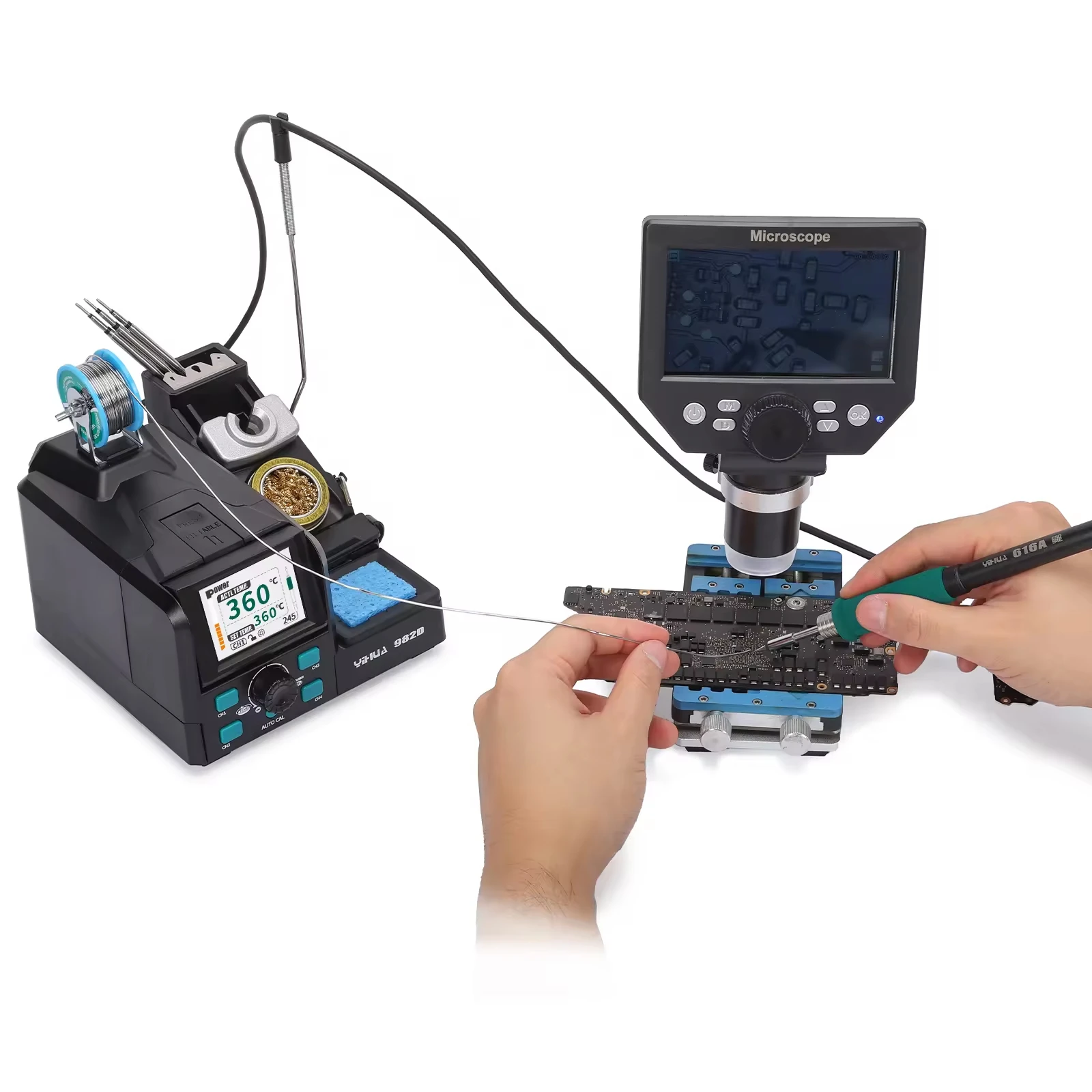 Estação de Soldagem Digital 98 - C210 Precision Soldering Station avaliação e preço