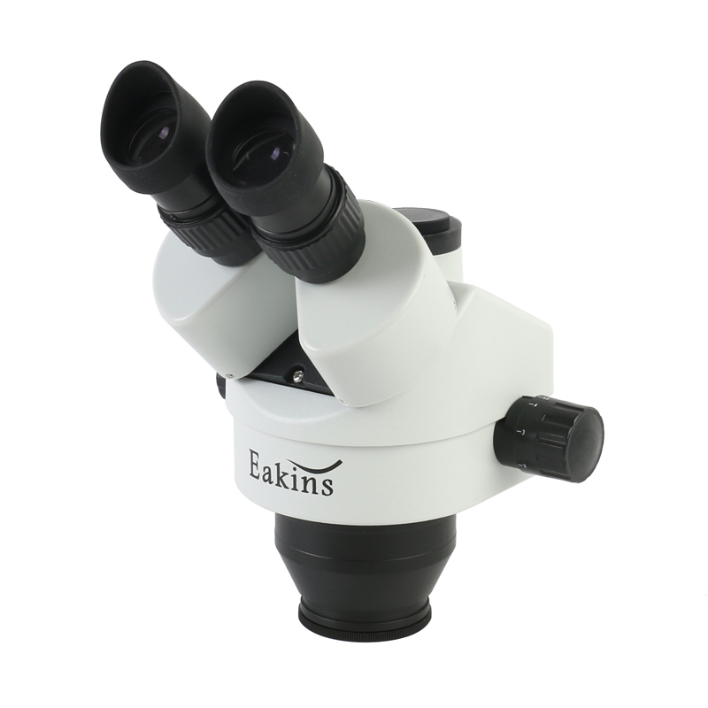 Cabeça do microscópio estéreo  - Trinocular Stereo Microscope 7X-45X avaliação e preço