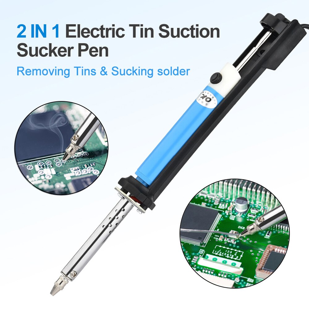 Máquina de desoldagem elétrica - Desoldering Pump Electric Vacuum Station avaliação e preço