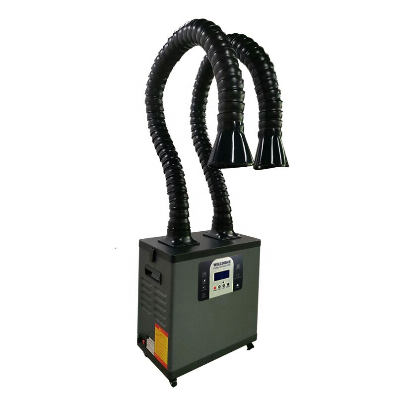 C200Y Portátil de Alta Potênci - Fume Extractor Soldering Dual Arm avaliação e preço