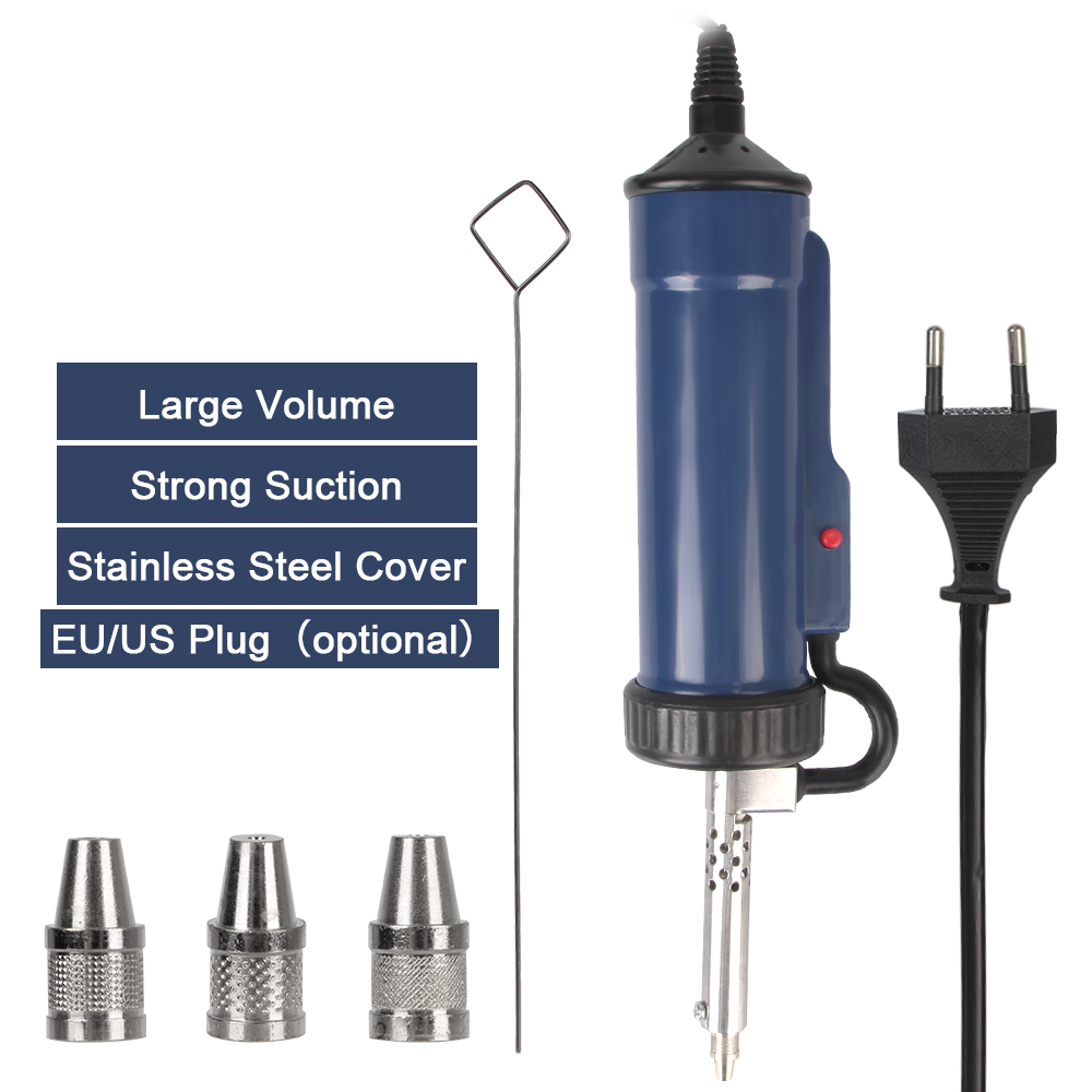 Ventosa de lata a vácuo com 3  - Desoldering Pump Electric Vacuum Station avaliação e preço