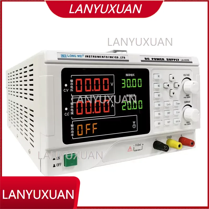 Fonte de Alimentação DC Progra - High Precision Dc Power Supply 30V 10A avaliação e preço