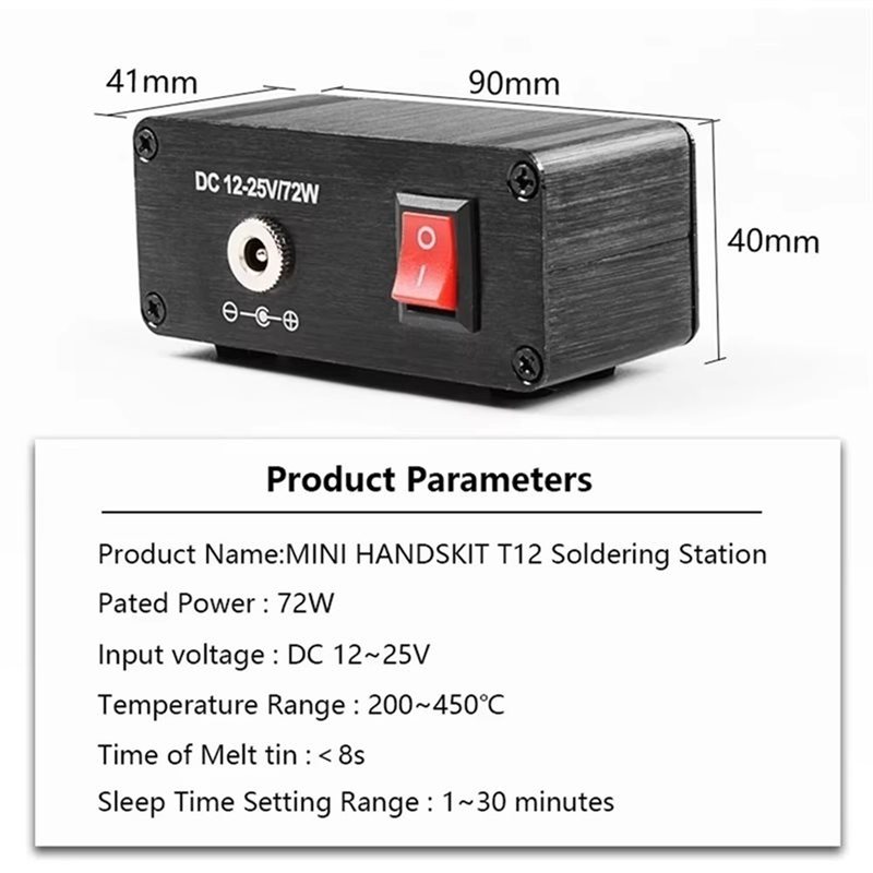 Estação de Soldagem Portátil A - T12 Soldering Station Oled avaliação e preço
