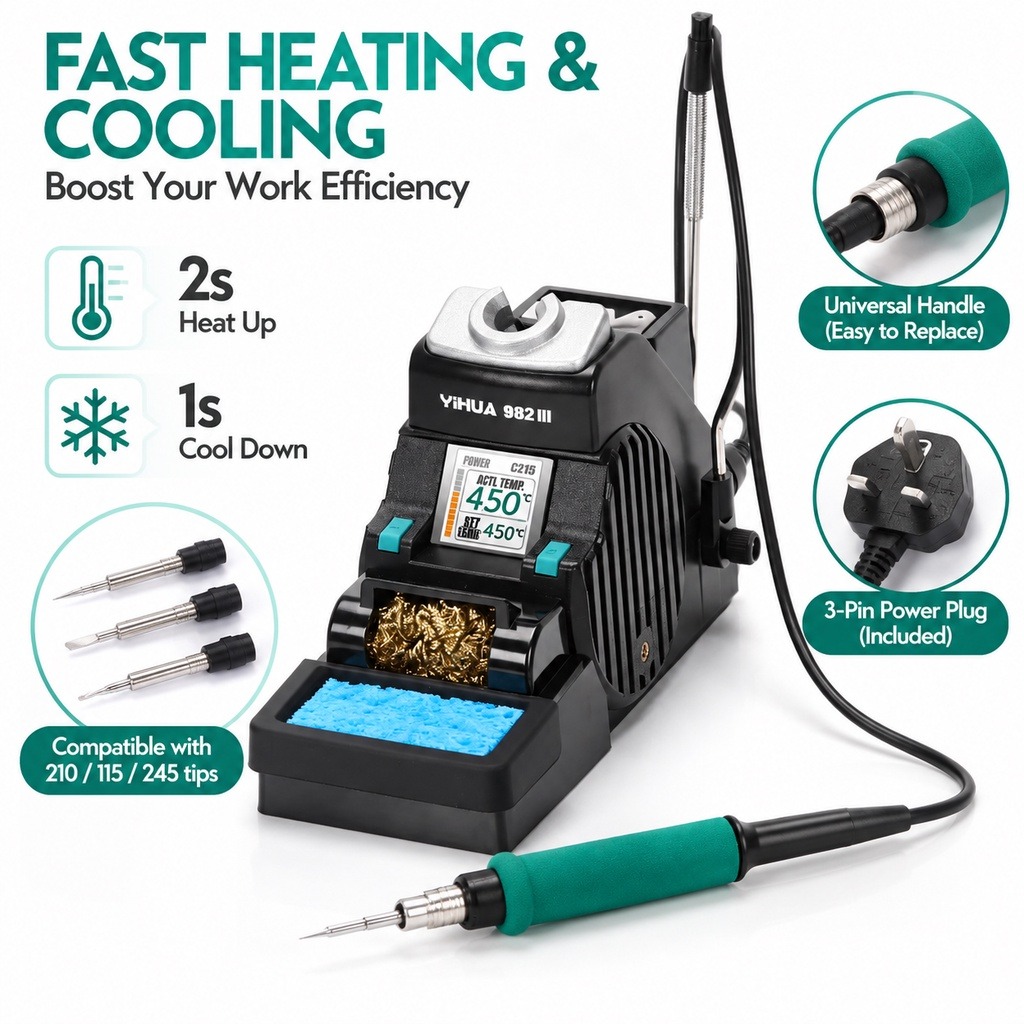 Estação de Soldagem de Precisã - C210 Precision Soldering Station avaliação e preço