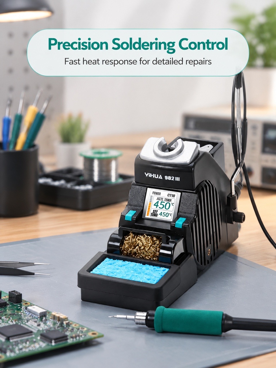 Estação de Soldagem de Precisã - C210 Precision Soldering Station avaliação e preço