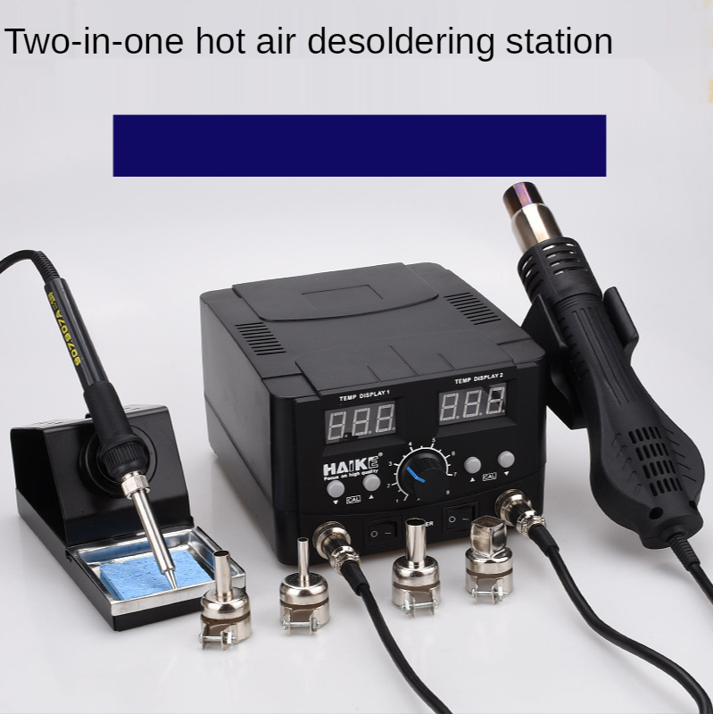 Estação de solda digital led 2 - 2 In 1 Soldering Rework Station 750W avaliação e preço
