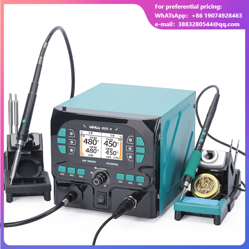 YIHUA 992D-II Estação de Retra - C210 Precision Soldering Station avaliação e preço