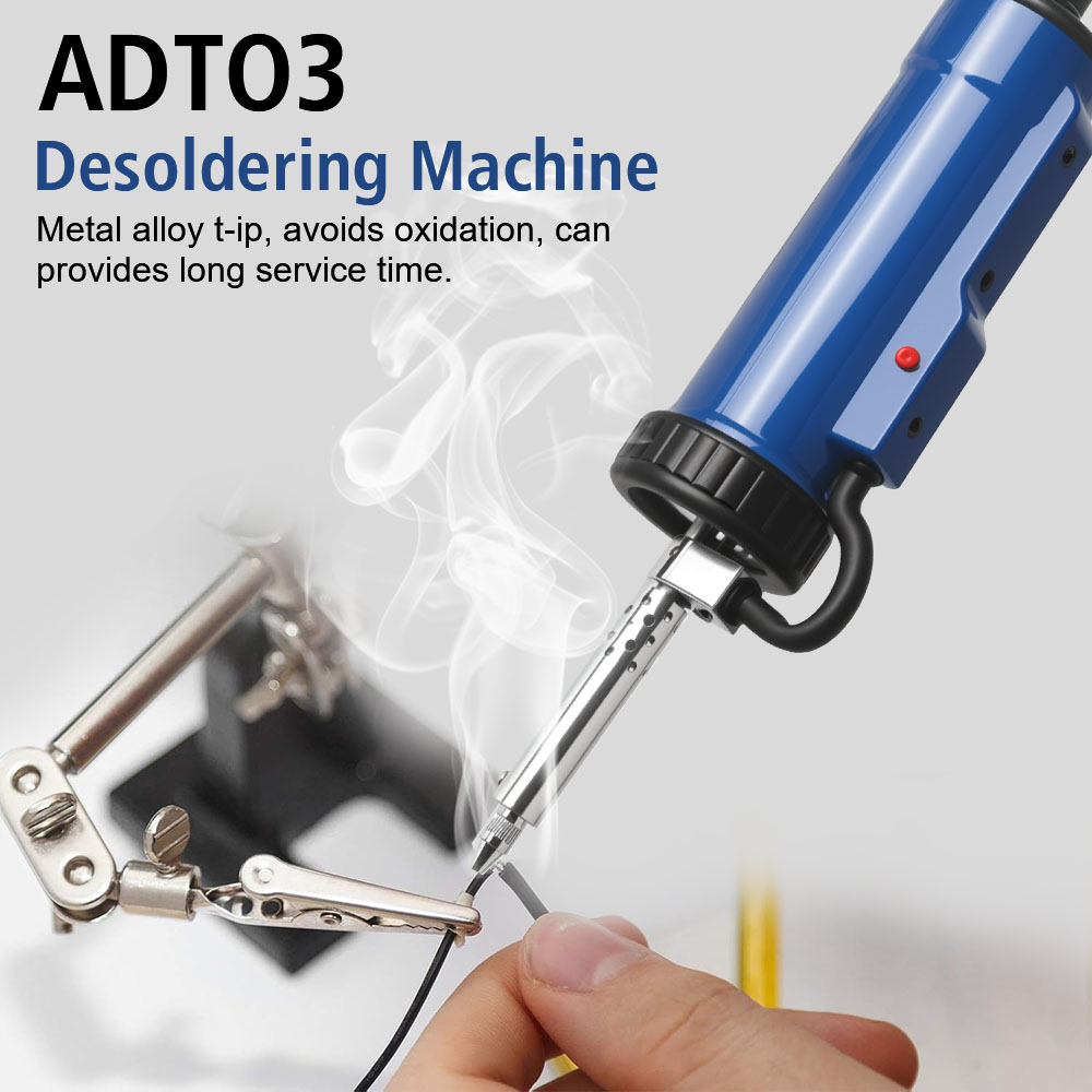 Ventosa elétrica de solda a vá - Desoldering Pump Electric Vacuum Station avaliação e preço