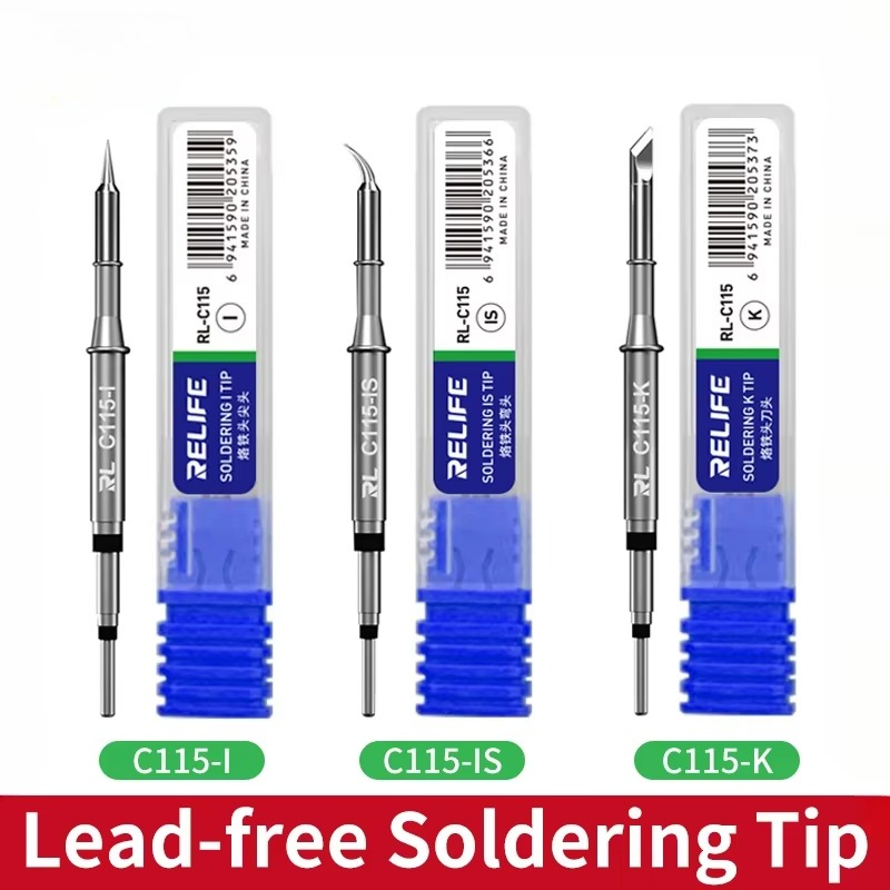 RELIFE C115-K/I/IS Ponta de Fe - C115 Nano Soldering Iron Station avaliação e preço