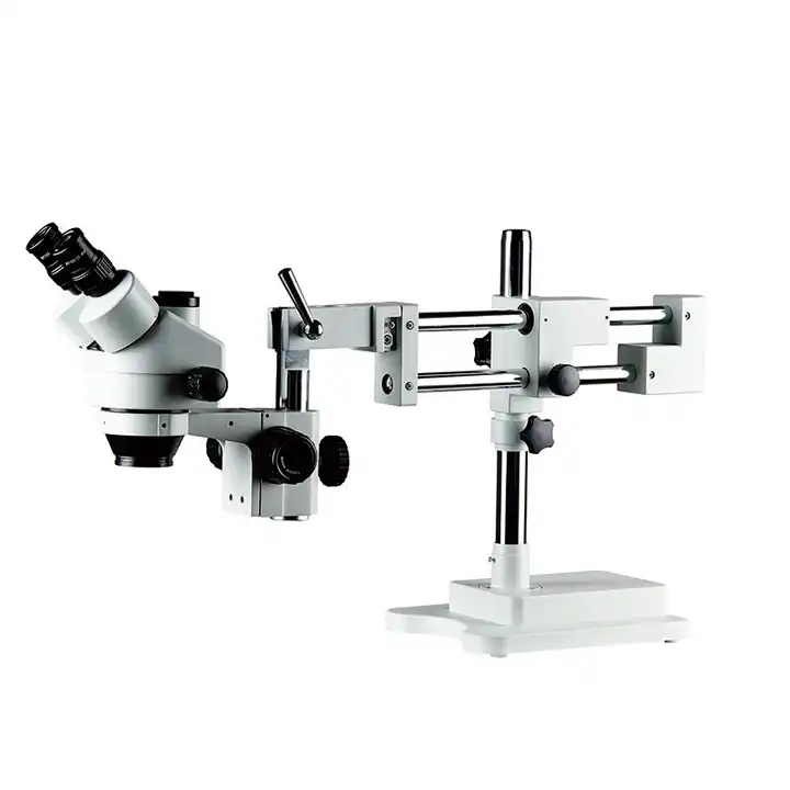 Microscópio Estéreo com Zoom 7 - Trinocular Stereo Microscope 7X-45X avaliação e preço