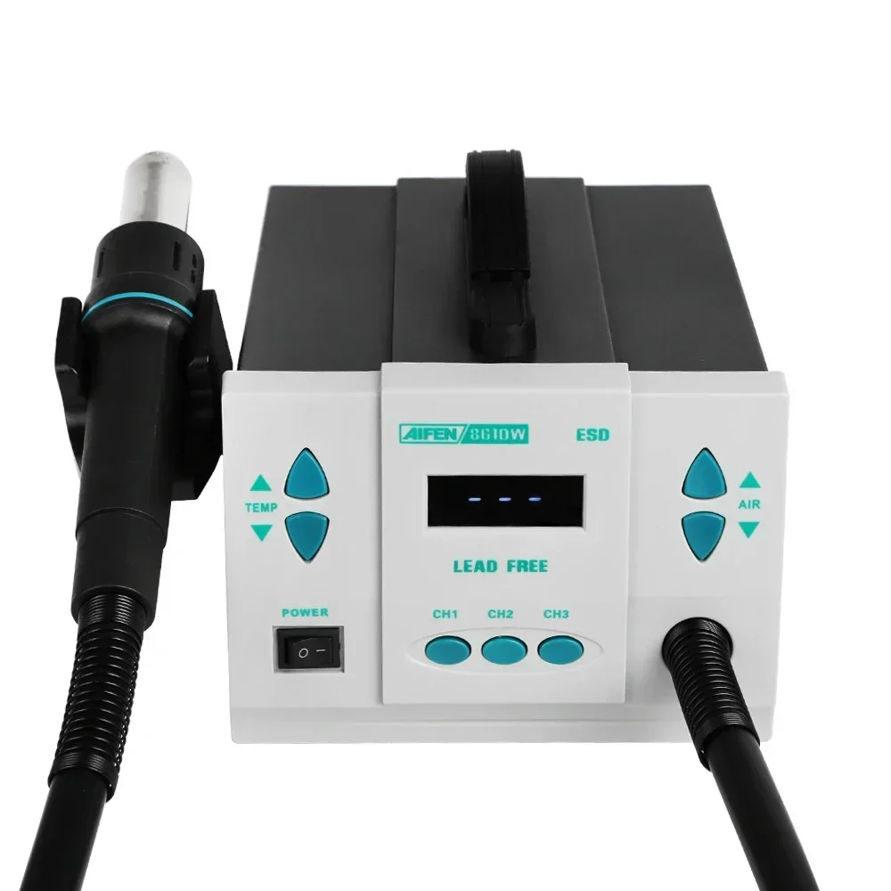 Estação de Retrabalho de Ar Qu - Hot Air Rework Station 861Dw avaliação e preço