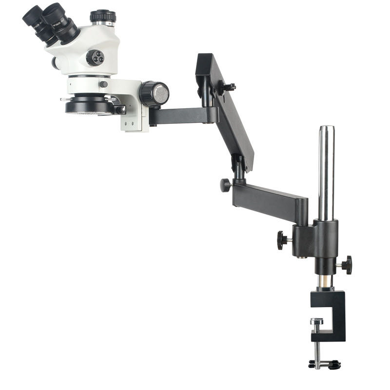 Braço articulado flexível, sup - Articulating Arm Boom Stand Microscope avaliação e preço