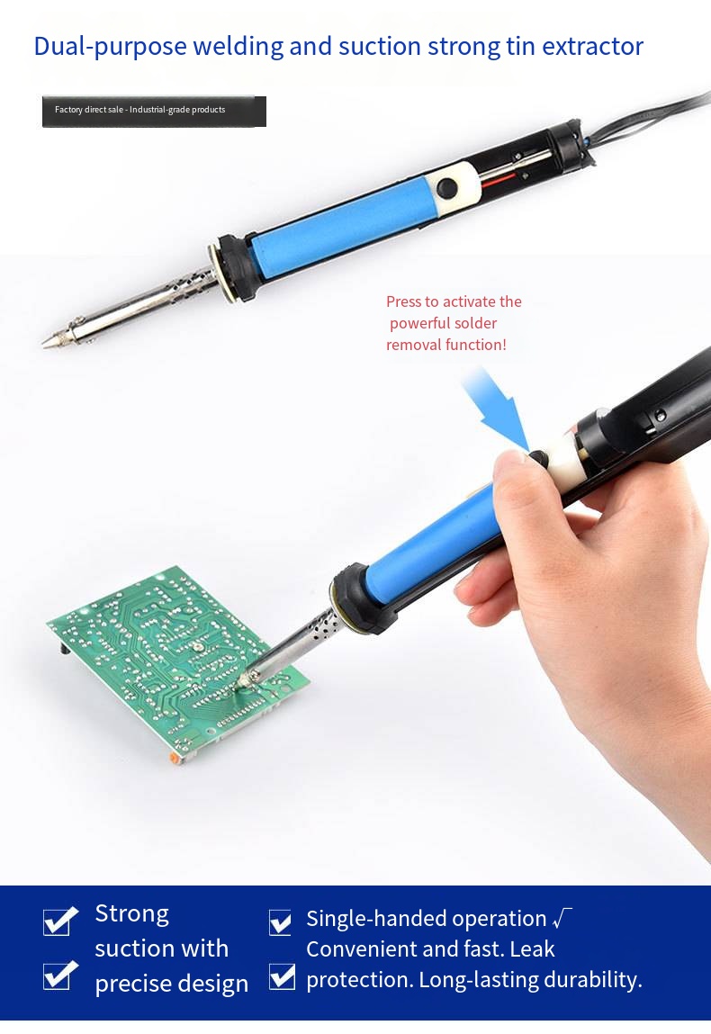 Caneta Elétrica de Sucção de E - Desoldering Pump Electric Vacuum Station avaliação e preço