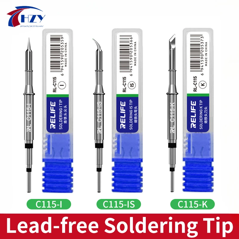 Relife C115-K/I/is nano-nível  - C115 Nano Soldering Iron Station avaliação e preço