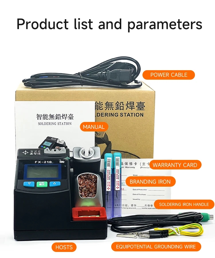 Xzz FX-210 estação de solda de - C210 Precision Soldering Station avaliação e preço