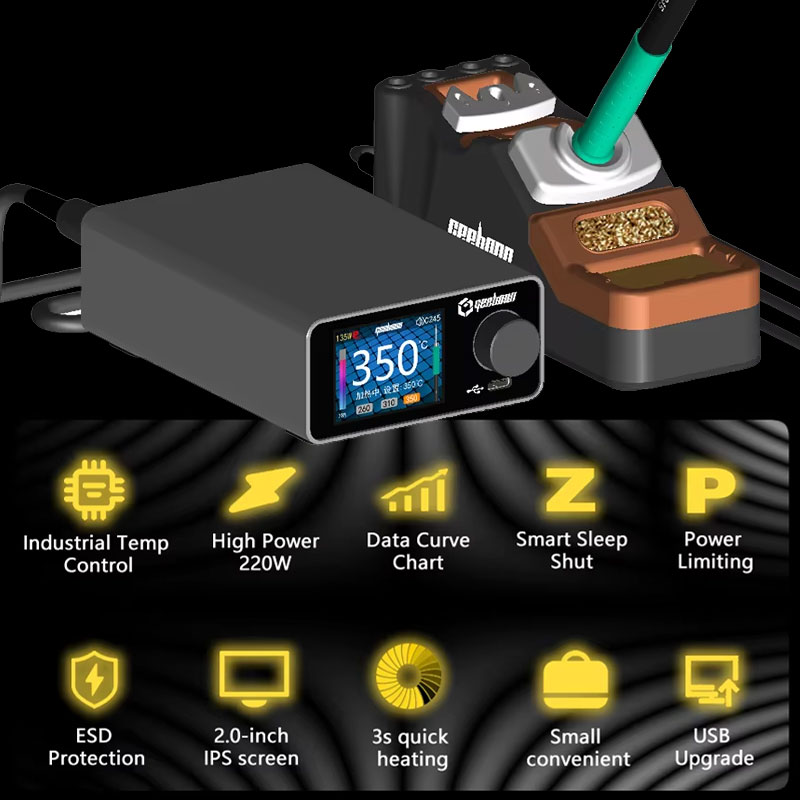 Estação de Retrabalho de Solda - C210 Precision Soldering Station avaliação e preço