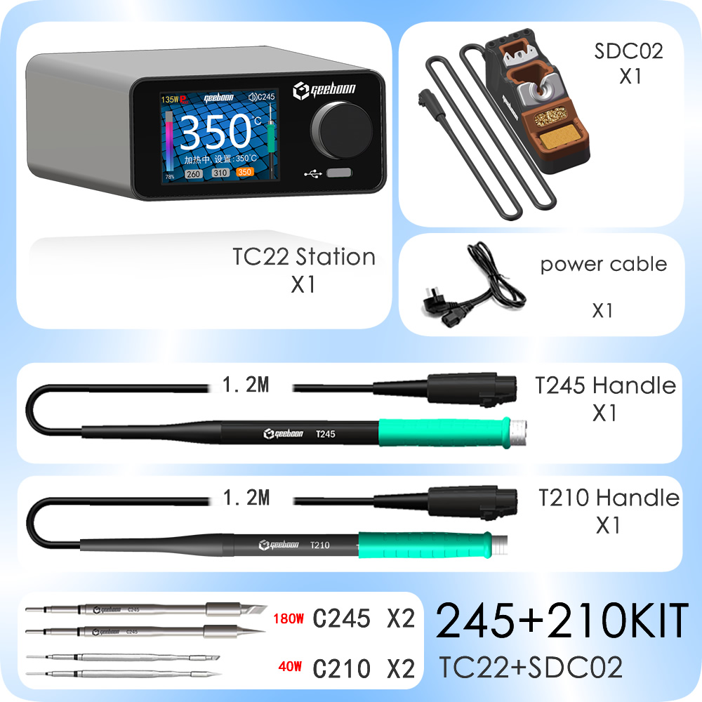 Estação de Retrabalho de Solda - C210 Precision Soldering Station avaliação e preço