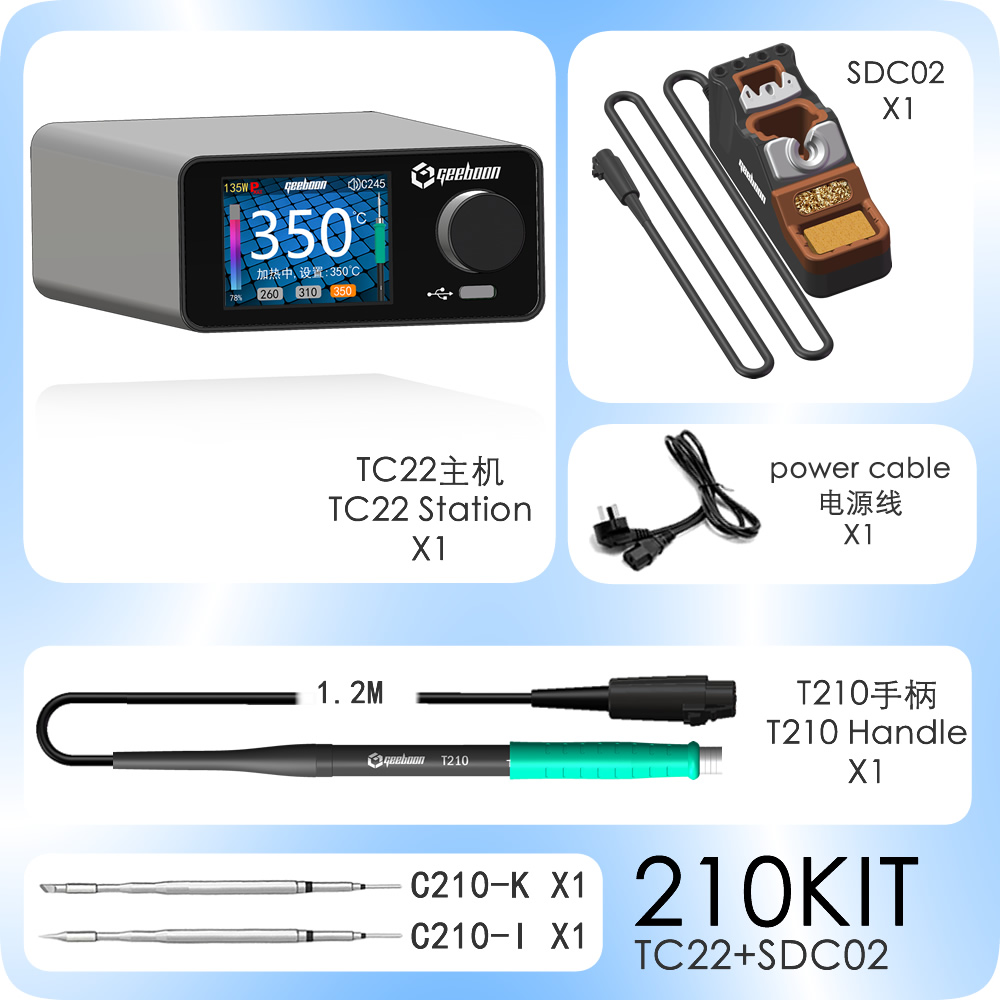 Estação de Retrabalho de Solda - C210 Precision Soldering Station avaliação e preço