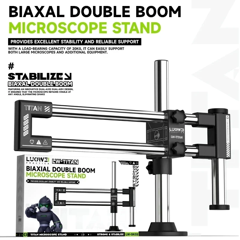 Suporte de Microscópio Biaxial - Articulating Arm Boom Stand Microscope avaliação e preço