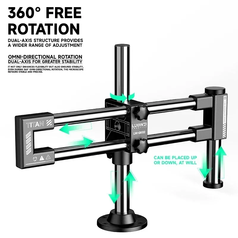 Suporte de Microscópio Biaxial - Articulating Arm Boom Stand Microscope avaliação e preço