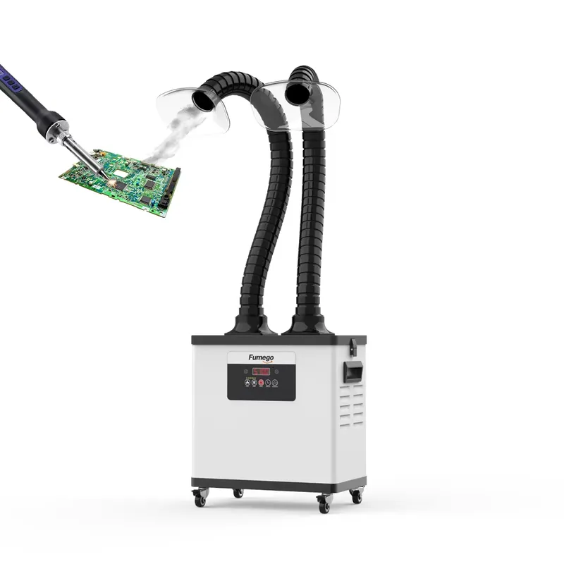 Extrator de Fumaça DX1002 de B - Fume Extractor Soldering Dual Arm avaliação e preço