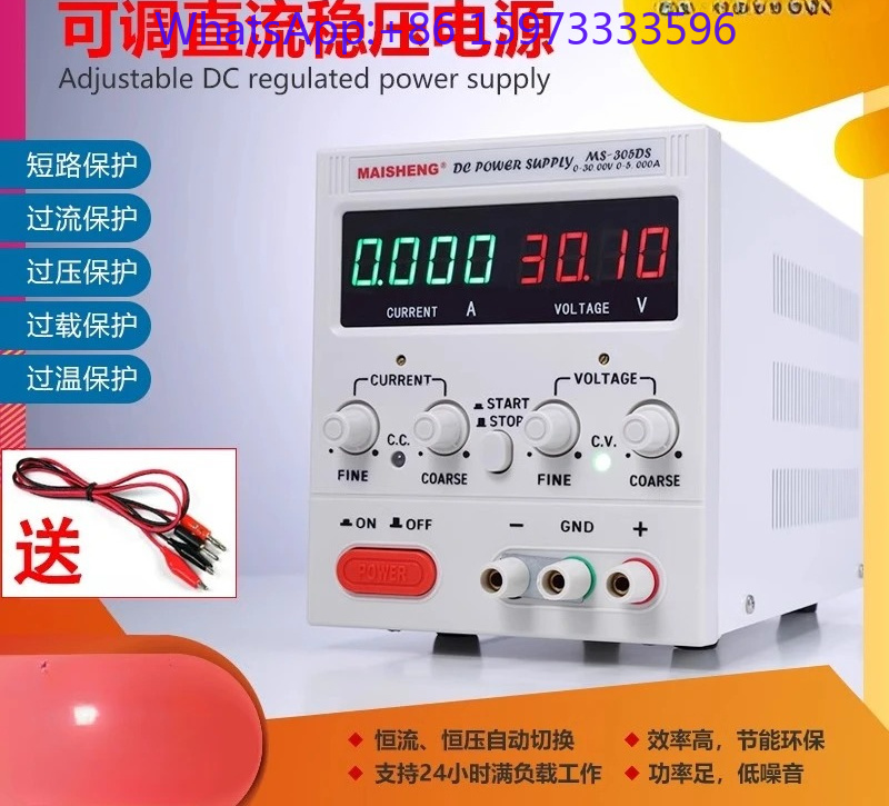 1 unidade de Fonte de Alimenta - High Precision Dc Power Supply 30V 10A avaliação e preço